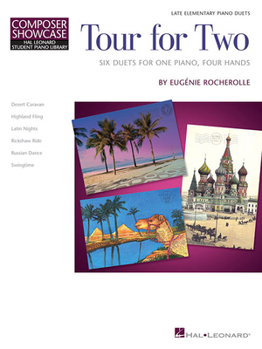 Paperback Tour for Two: Hlspl Composer Showcase Nfmc 2024-2028 Selection 1 Piano, 4 Hands Book