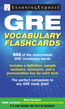 Paperback GRE Vocabulary Flash Review Book