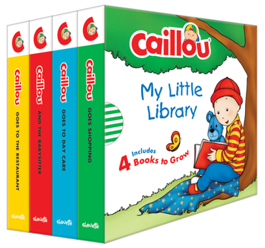 Board book Caillou: My Little Library: Includes 4 Board Books Book