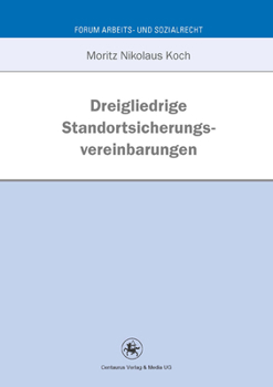 Paperback Dreigliedrige Standortsicherungsvereinbarung [German] Book