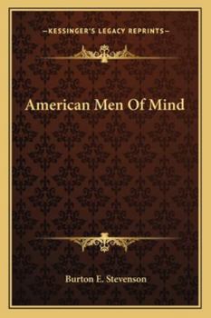 American Men of Mind