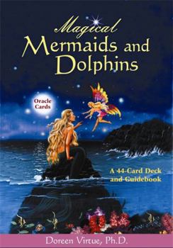 Paperback Magical Mermaids and Dolphins Oracle Cards: A 44-Card Deck and Guidebook Book