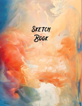 Sketch Book : Large Notebook for Drawing, Painting, Writing, Sketching or Doodling, 8. 5x11 White Paper (Abstract Cover Design Vol. 13)