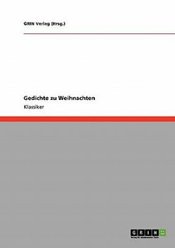 Paperback Gedichte zu Weihnachten [German] Book