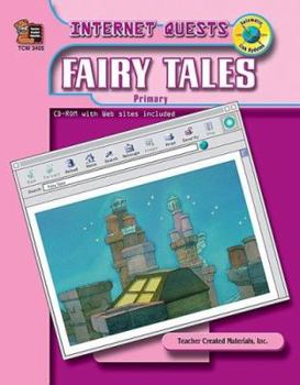 Paperback Internet Quests: Fairy Tales [With CDROM] Book