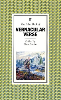 Paperback The Faber Book of Vernacular Verse Book