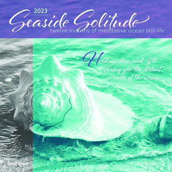 Calendar Seaside Solitude 2023 Square Brush Dance Book