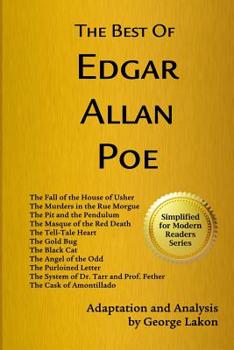 Paperback The Best of Edgar Allan Poe: Simplified for Modern Readers Book