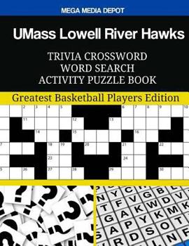 UMass Lowell River Hawks Trivia Crossword Word Search Activity Puzzle Book