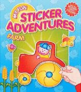 Board book My Fun Sticker Adventures - Farm Book