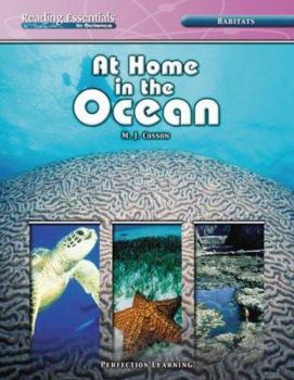 Library Binding At Home in the Ocean Book