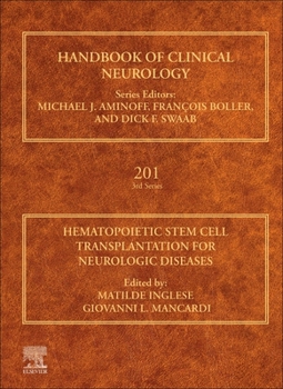 Hardcover Hematopoietic Stem Cell Transplantation for Neurologic Diseases: Volume 202 Book