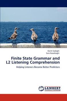 Paperback Finite State Grammar and L2 Listening Comprehension Book