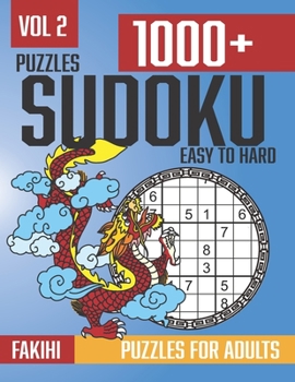 Paperback 1000+ Sudoku Puzzle Easy to Hard: Sudoku puzzle book for adults with Solutions - Vol. 2 Book
