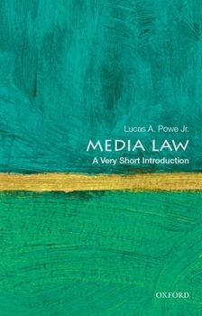 Paperback Media Law: A Very Short Introduction Book