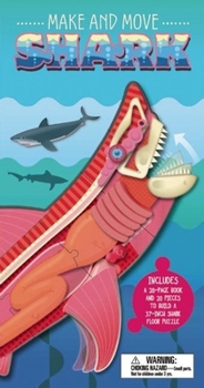 Hardcover Make and Move: Shark Book