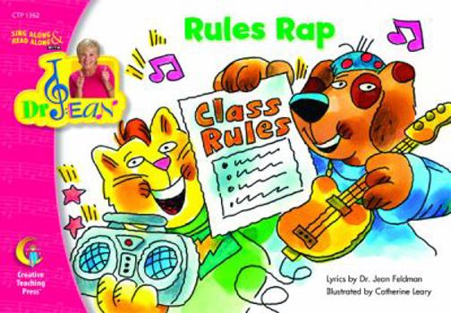 Paperback Rules Rap, Sing Along & Read Along with Dr. Jean Book