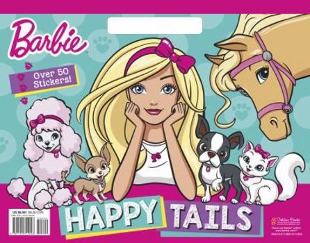 Paperback Happy Tails (Barbie) Book