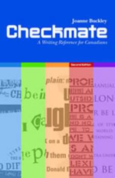 Spiral-bound Checkmate : A Writing Reference for Canadians Book