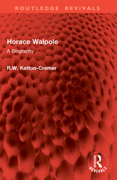 Paperback Horace Walpole: A Biography Book
