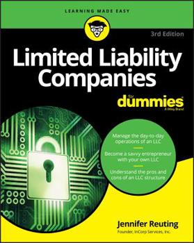 Paperback Limited Liability Companies For Dummies, 3rd Edition (For Dummies (Business & Personal Finance)) Book