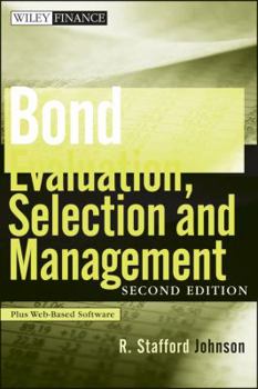 Hardcover Bond Evaluation, Selection, and Management, + Website Book
