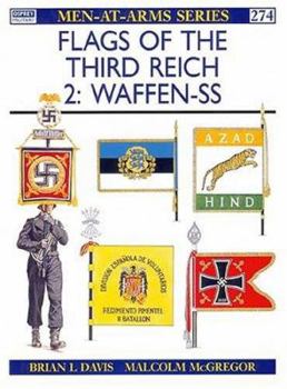 Paperback Flags of the Third Reich (2): Waffen-SS Book