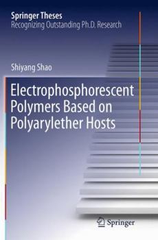 Paperback Electrophosphorescent Polymers Based on Polyarylether Hosts Book