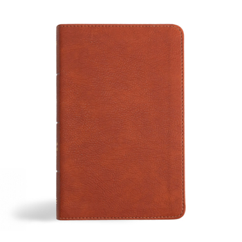 Imitation Leather NASB Personal Size Bible, Burnt Sienna Leathertouch Book