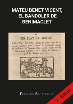 Paperback Mateu Benet Vicent, El Bandoler de Benimaclet [Spanish] Book