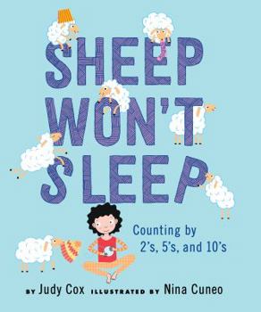 Hardcover Sheep Won't Sleep: Counting by 2s, 5s, and 10s Book