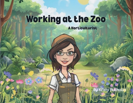Paperback Working at the Zoo- A Horticulturist Book