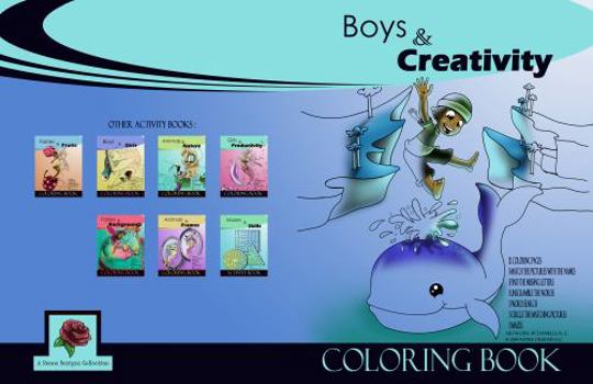 Paperback Boys & Creativity Coloring Book