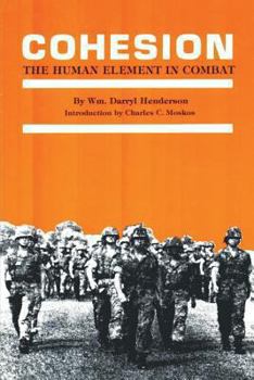 Paperback Cohesion: The Human Element in Combat Book