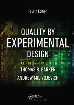 Paperback Quality by Experimental Design Book