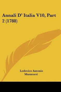 Paperback Annali D' Italia V10, Part 2 (1788) Book