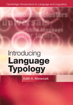 Hardcover Introducing Language Typology Book