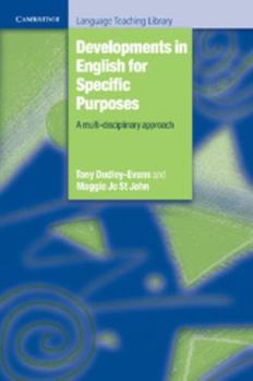 Paperback Developments in English for Specific Purposes Book