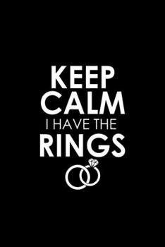 Paperback Keep Calm I Have The Rings: Hangman Puzzles Mini Game Clever Kids 110 Lined Pages 6 X 9 In 15.24 X 22.86 Cm Single Player Funny Great Gift Book