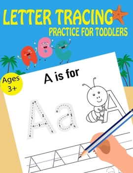 Paperback Letter Tracing Practice For Toddlers Book