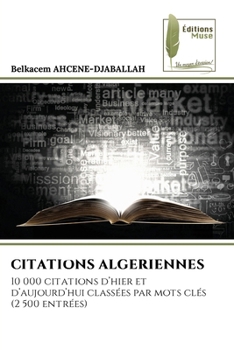 Paperback Citations Algeriennes [French] Book