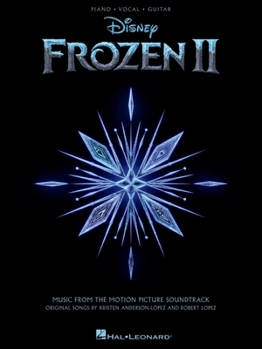Paperback Frozen 2 Songbook Piano Vocal Guitar Sheet Music Includes Into the Unknown and Other Disney Songs Hal Leonard Official Music Book