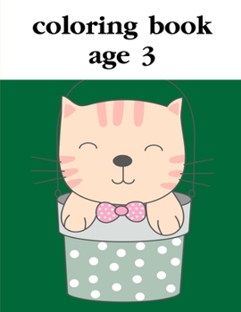 Coloring Book Age 3: Super Cute Kawaii Animals Coloring Pages (Holy Night)