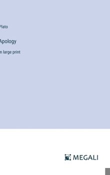 Hardcover Apology: in large print Book