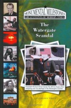 Library Binding The Watergate Scandal Book