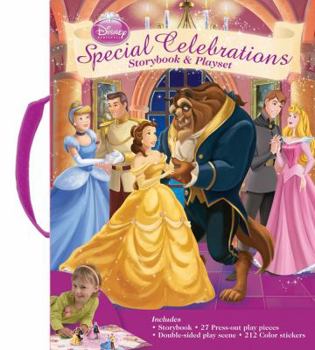 Hardcover Disney Princess Special Celebrations Storybook and Playset Book
