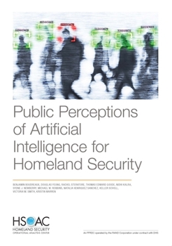 Paperback Public Perceptions of Artificial Intelligence for Homeland Security Book