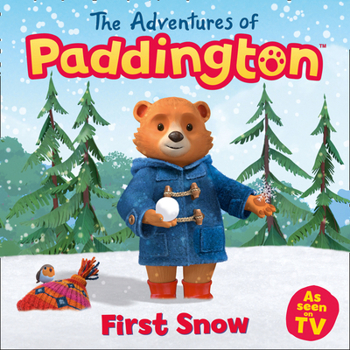 Paperback The Adventures of Paddington: First Snow (Paddington TV) [Polish] Book