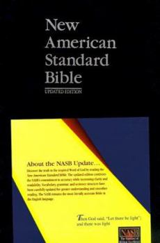 Hardcover New American Standard Bible (NASB) Update Side-Column Reference; Blue [Large Print] Book