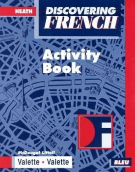 Paperback McDougal Littell Discovering French Nouveau: Activity Workbook Level 1 [French] Book